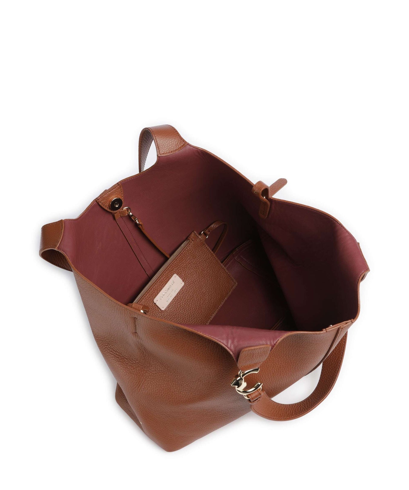 Coccinelle C-Easy Hobo bag cognac