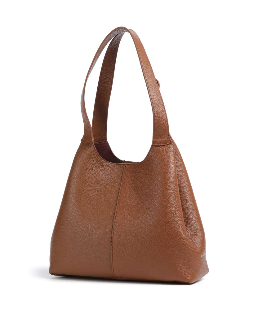 Coccinelle C-Easy Hobo bag cognac