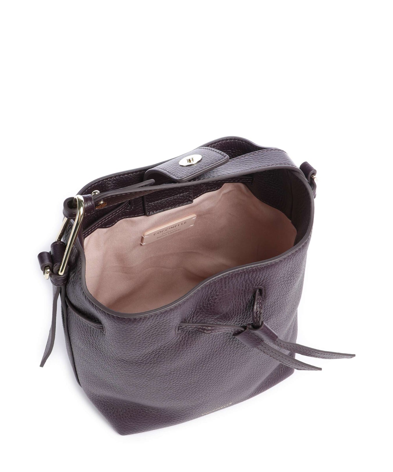 Coccinelle Malory Bucket bag prune