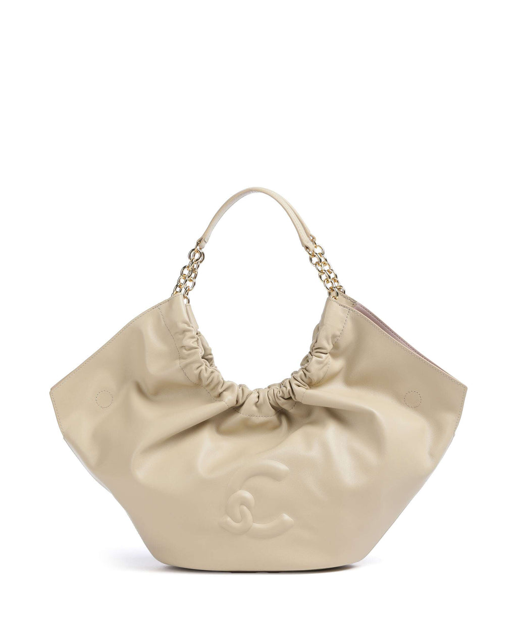 Coccinelle Smash Bucket bag sandshell