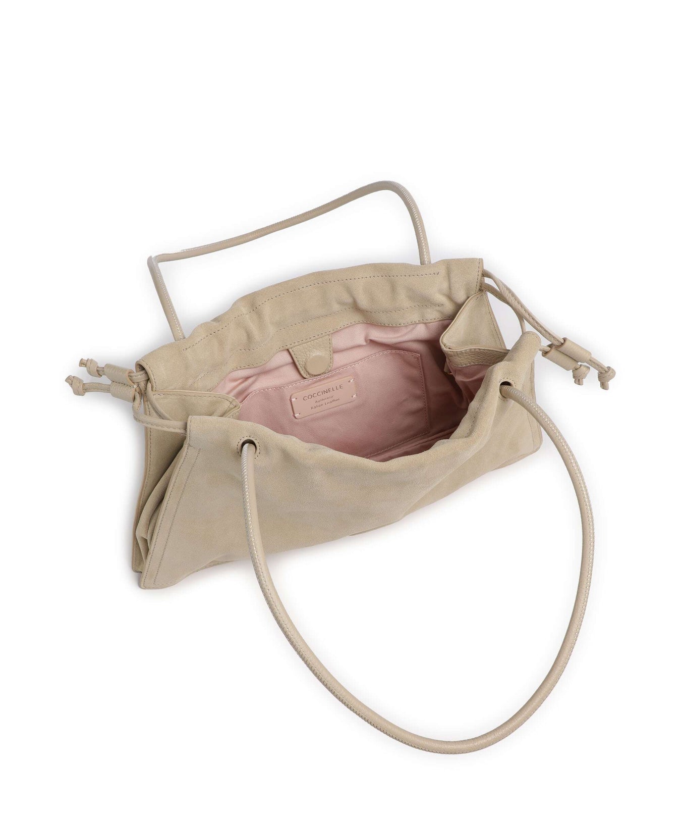 Coccinelle Dulse Bucket bag sandshell