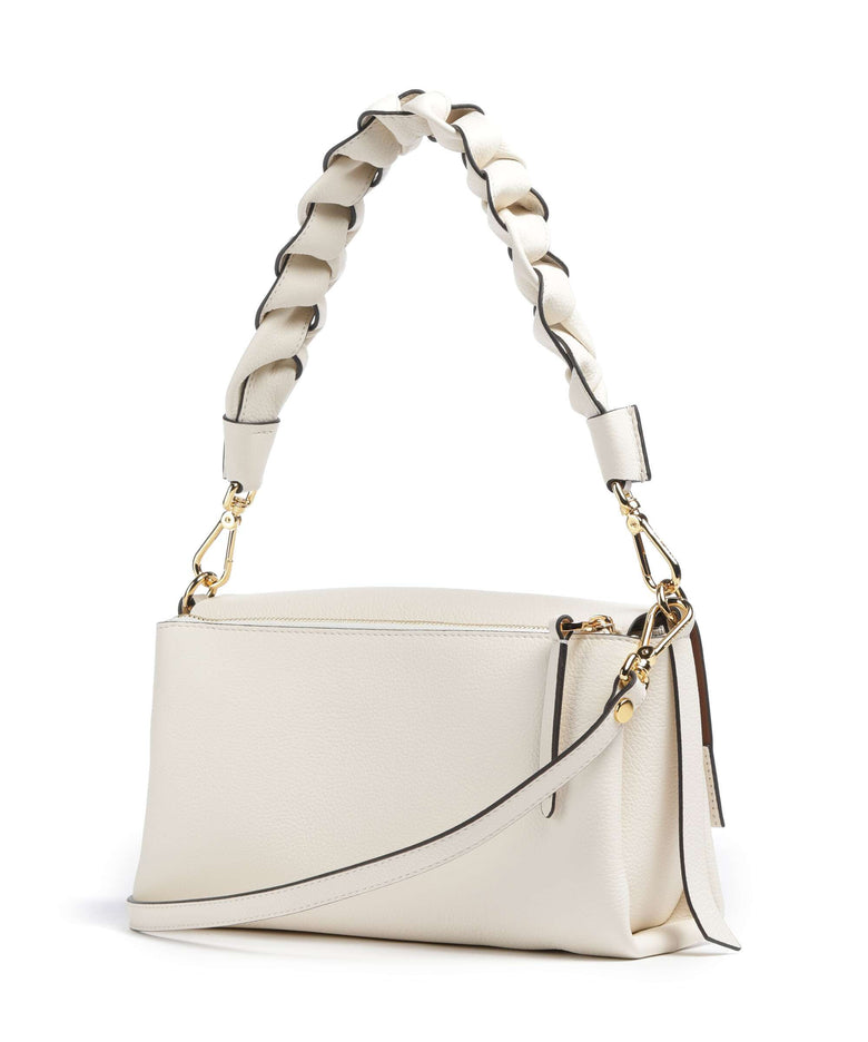 Coccinelle Boheme Grana Double Shoulder bag pearl/cognac