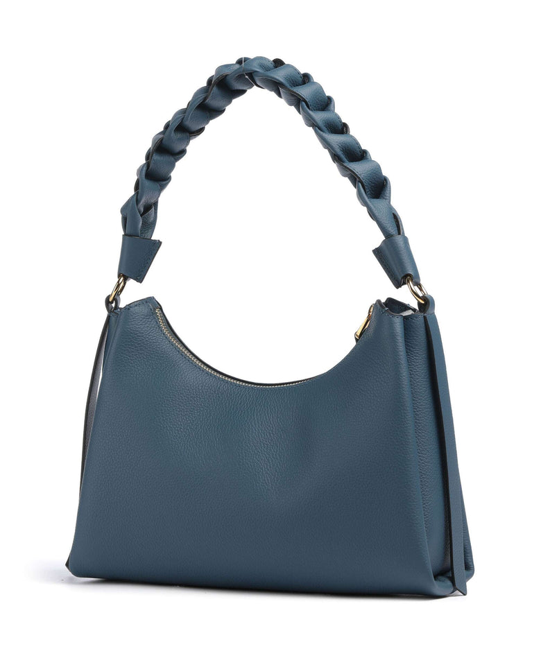 Coccinelle Boheme Grana Double Shoulder bag deep blue/sandshell