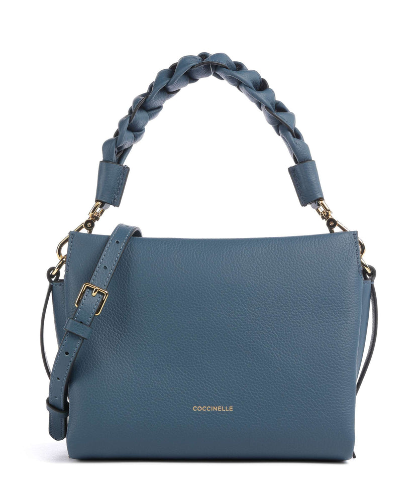 Coccinelle Boheme Grana Double Shoulder bag deep blue/sandshell