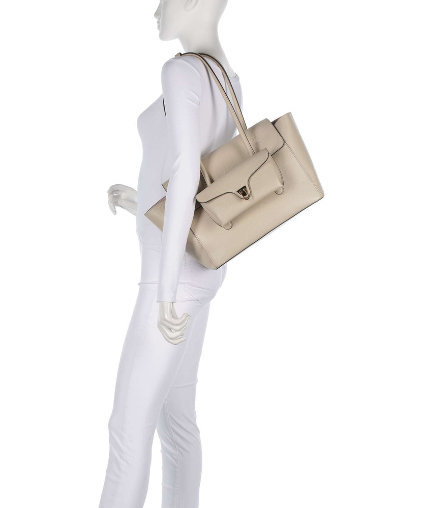 Coccinelle Beat Tote bag sandshell