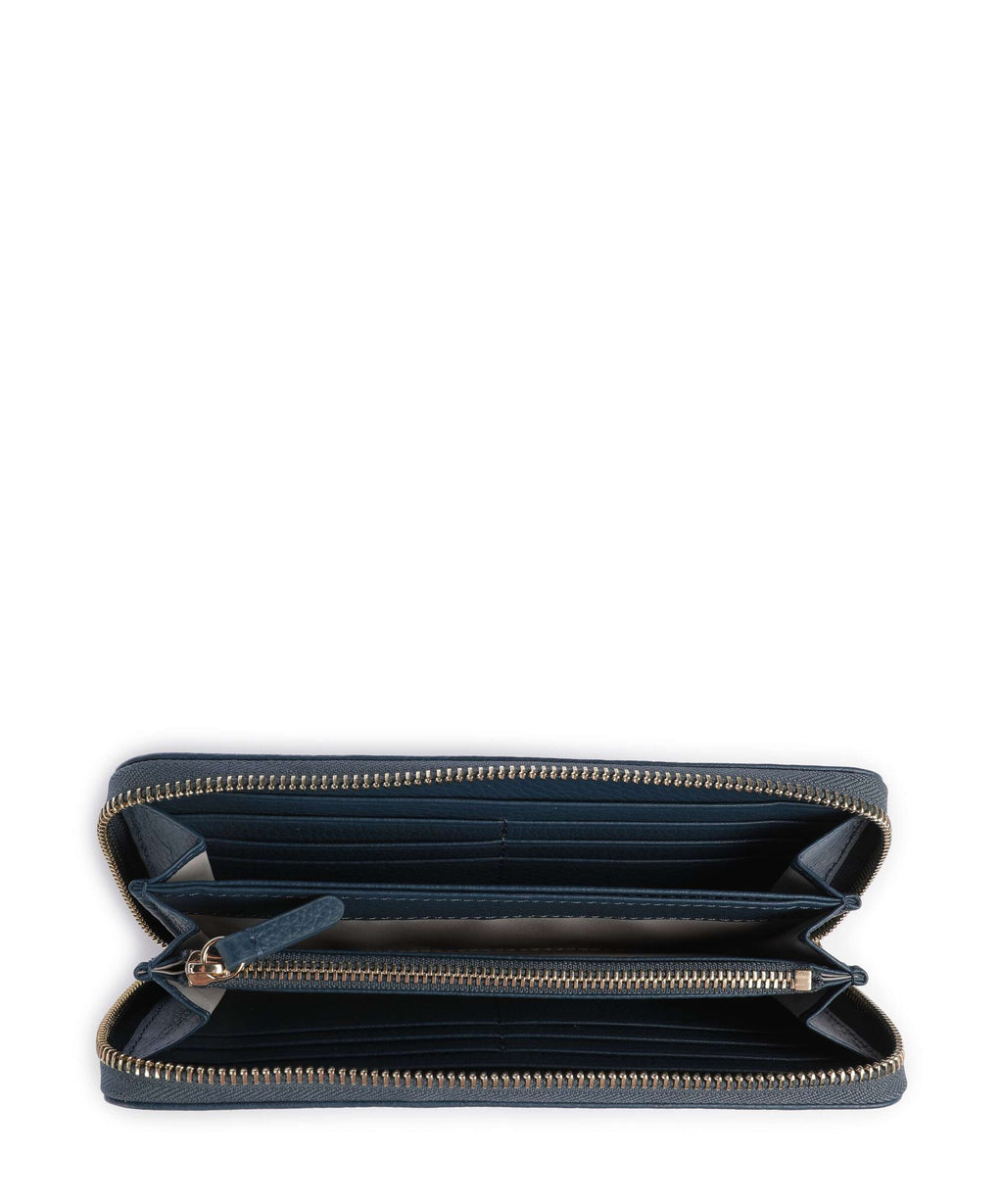 Coccinelle Metallic Soft Wallet deep blue