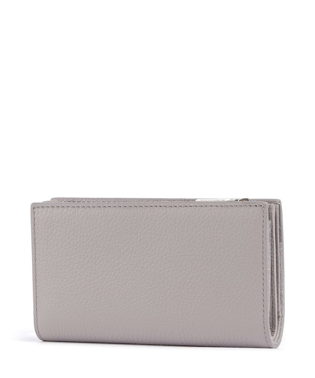 Coccinelle Metallic Soft Wallet oyster