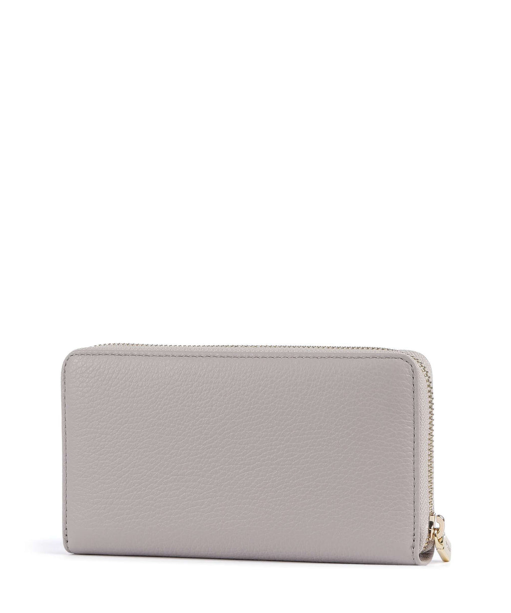 Coccinelle Metallic Soft Wallet oyster