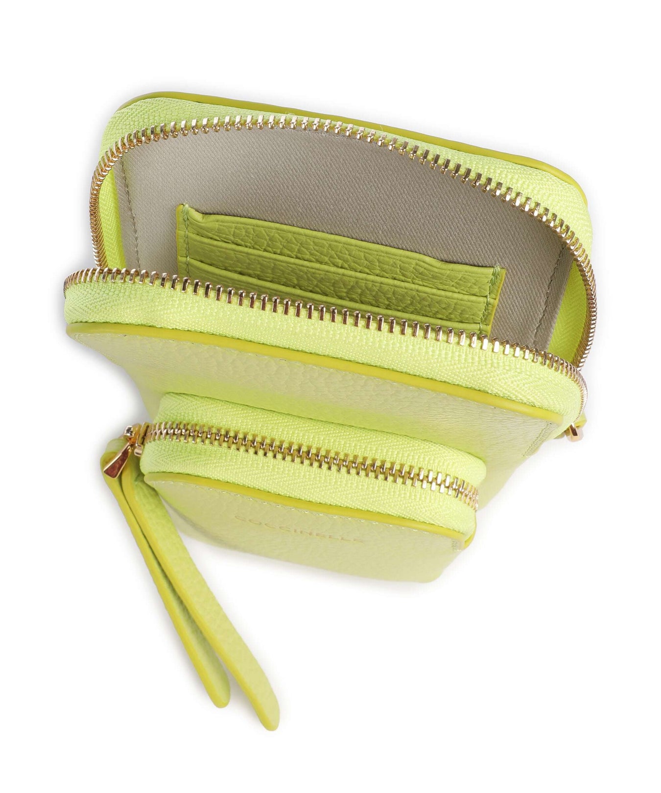 Coccinelle Pixie Phone bag green glow