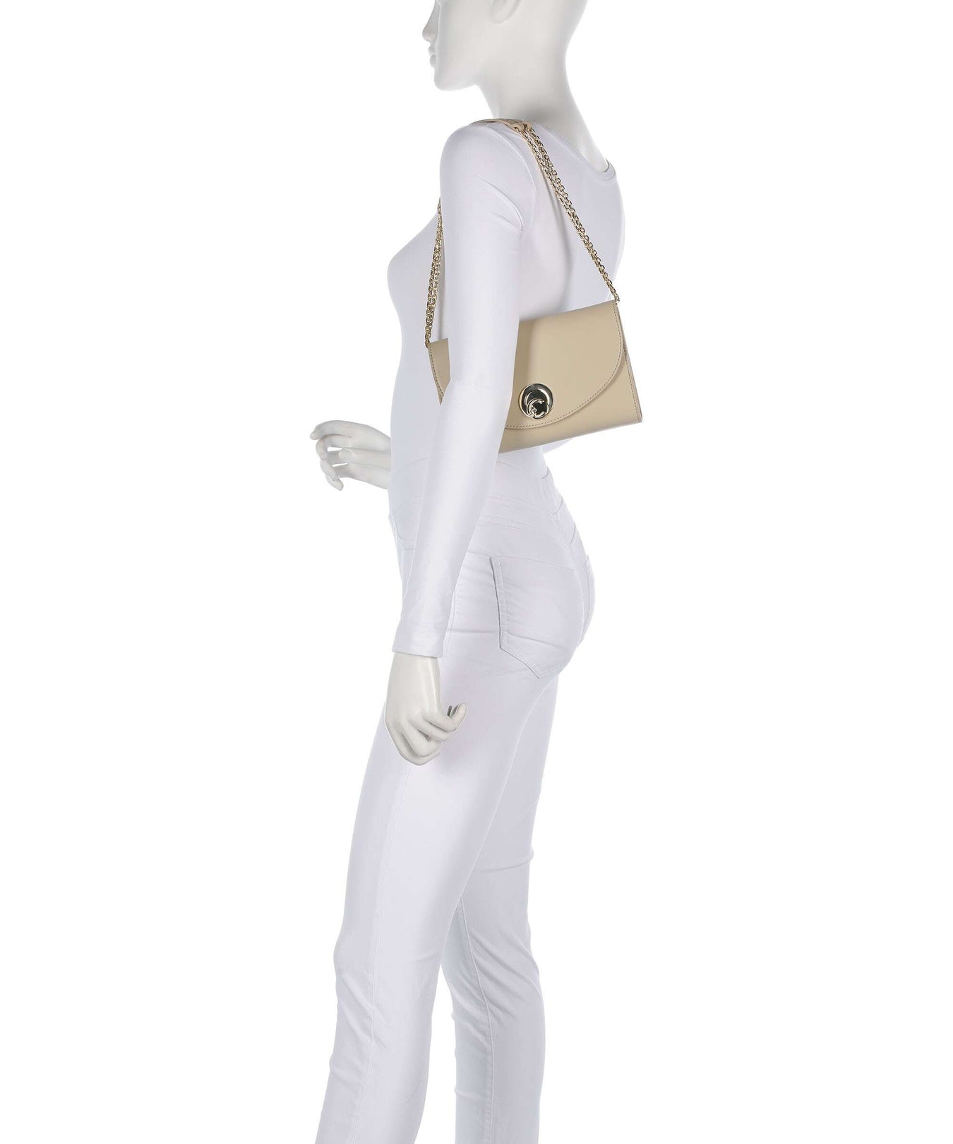 Coccinelle Nikla Smooth Crossbody bag sandshell