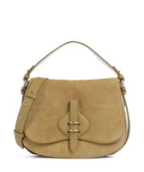 Coccinelle Mavery Suede Handbag seagrass