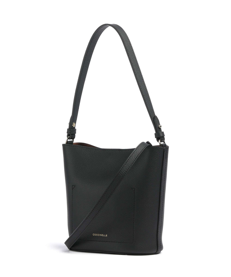Coccinelle Nikla Bucket bag noir/cognac