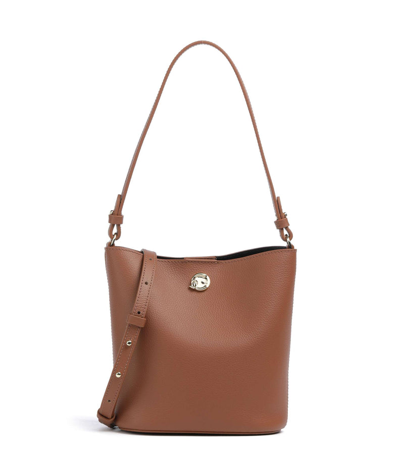 Coccinelle Nikla Bucket bag cognac/noir