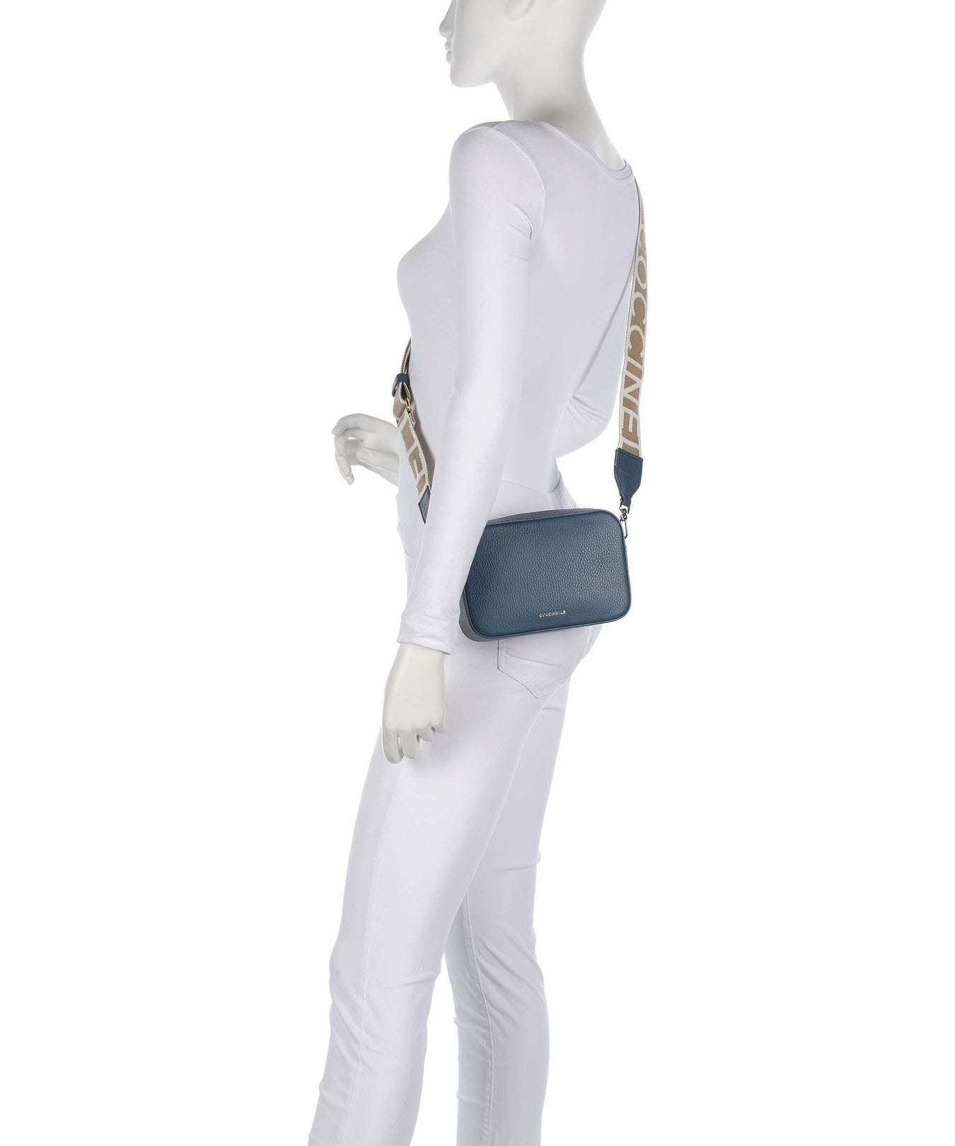 Coccinelle Tebe Crossbody bag deep blue