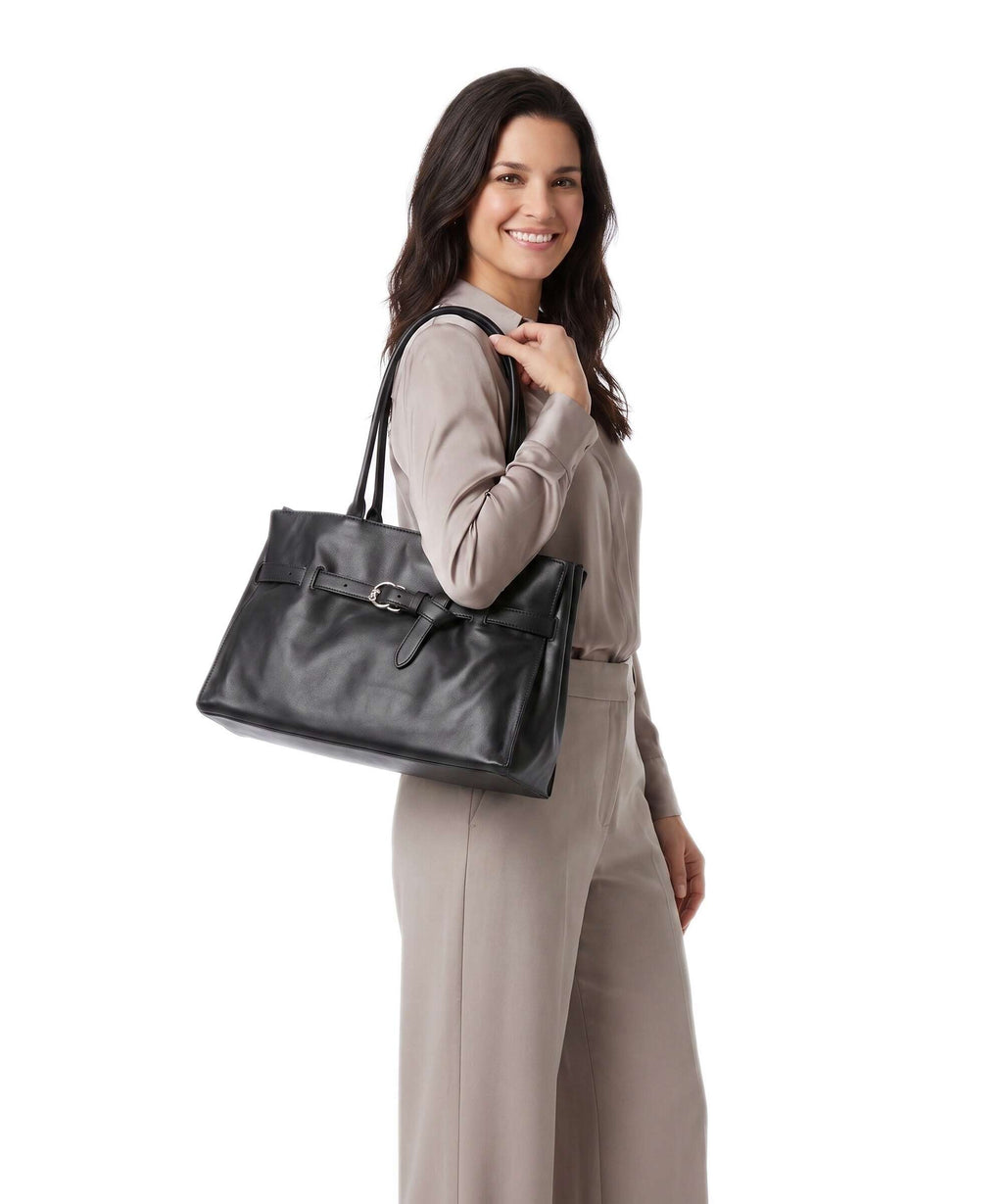 Coccinelle Sabine Soft Tote bag noir