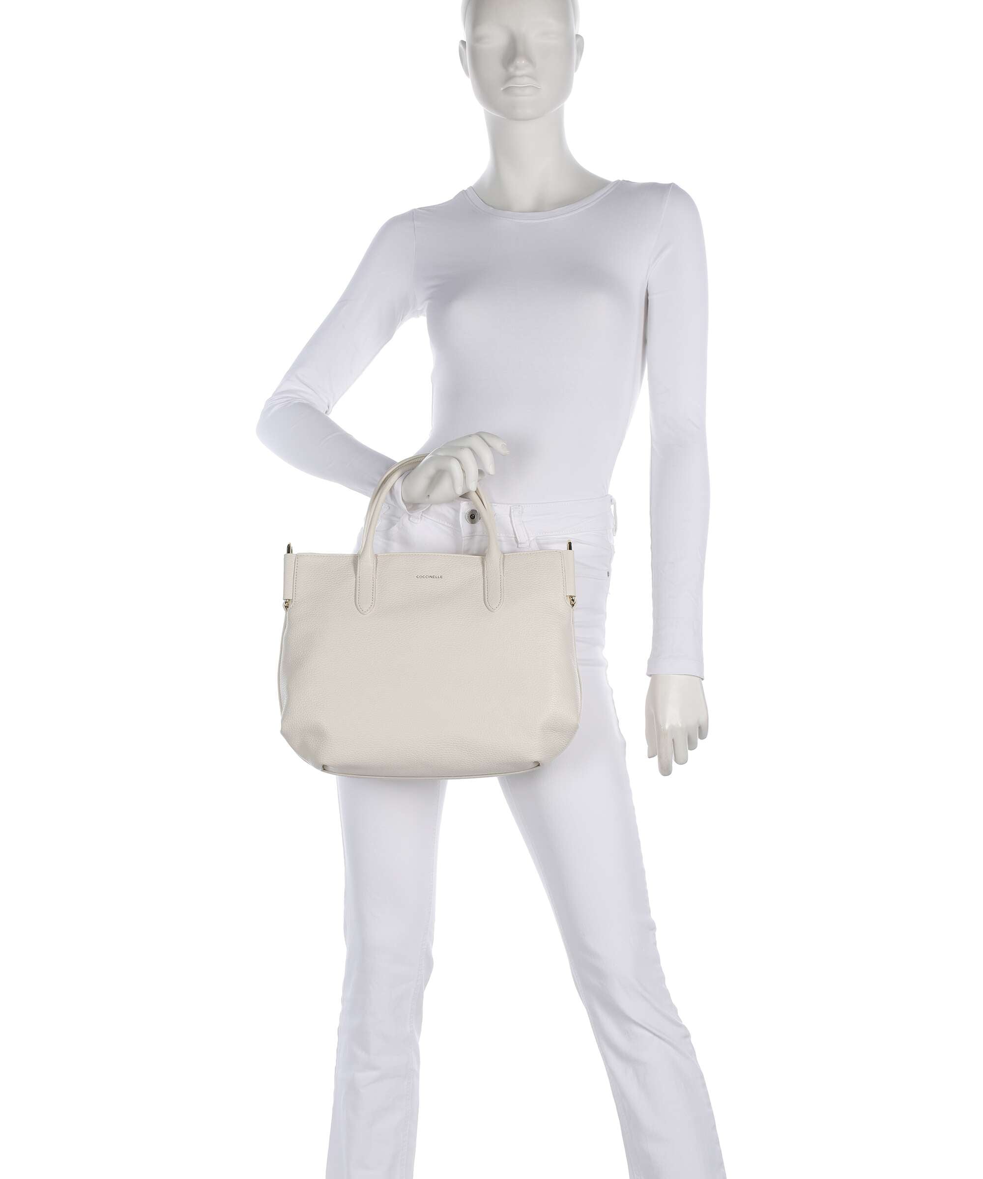 Coccinelle Rebekka Handbag pearl