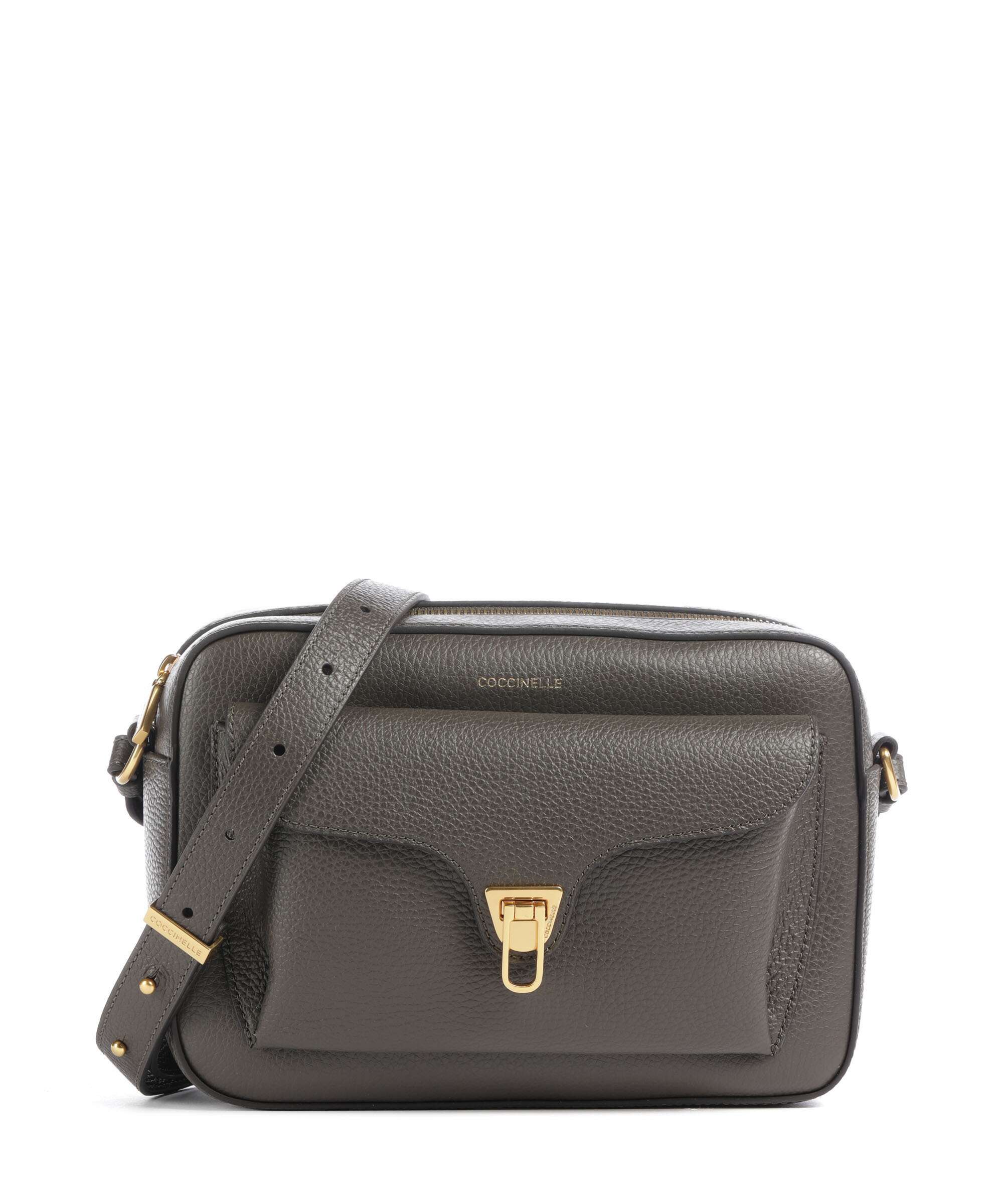 Coccinelle Beat Soft Crossbody bag fango