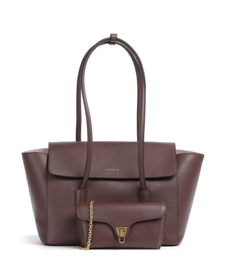 Coccinelle Beat Tote bag berry