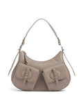 Coccinelle Mavery Pocket Hobo bag warm taupe