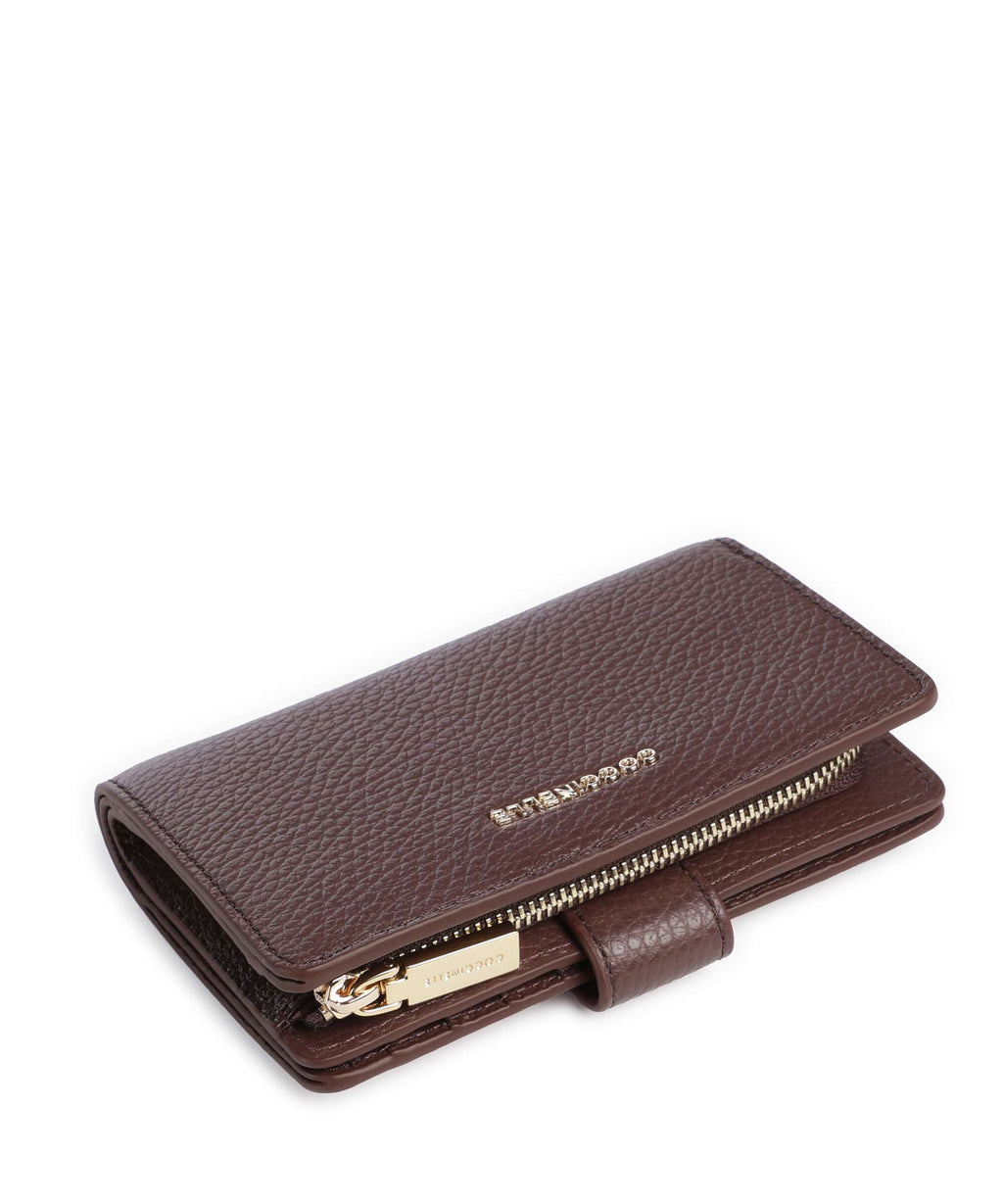 Coccinelle Metallic Soft Wallet berry
