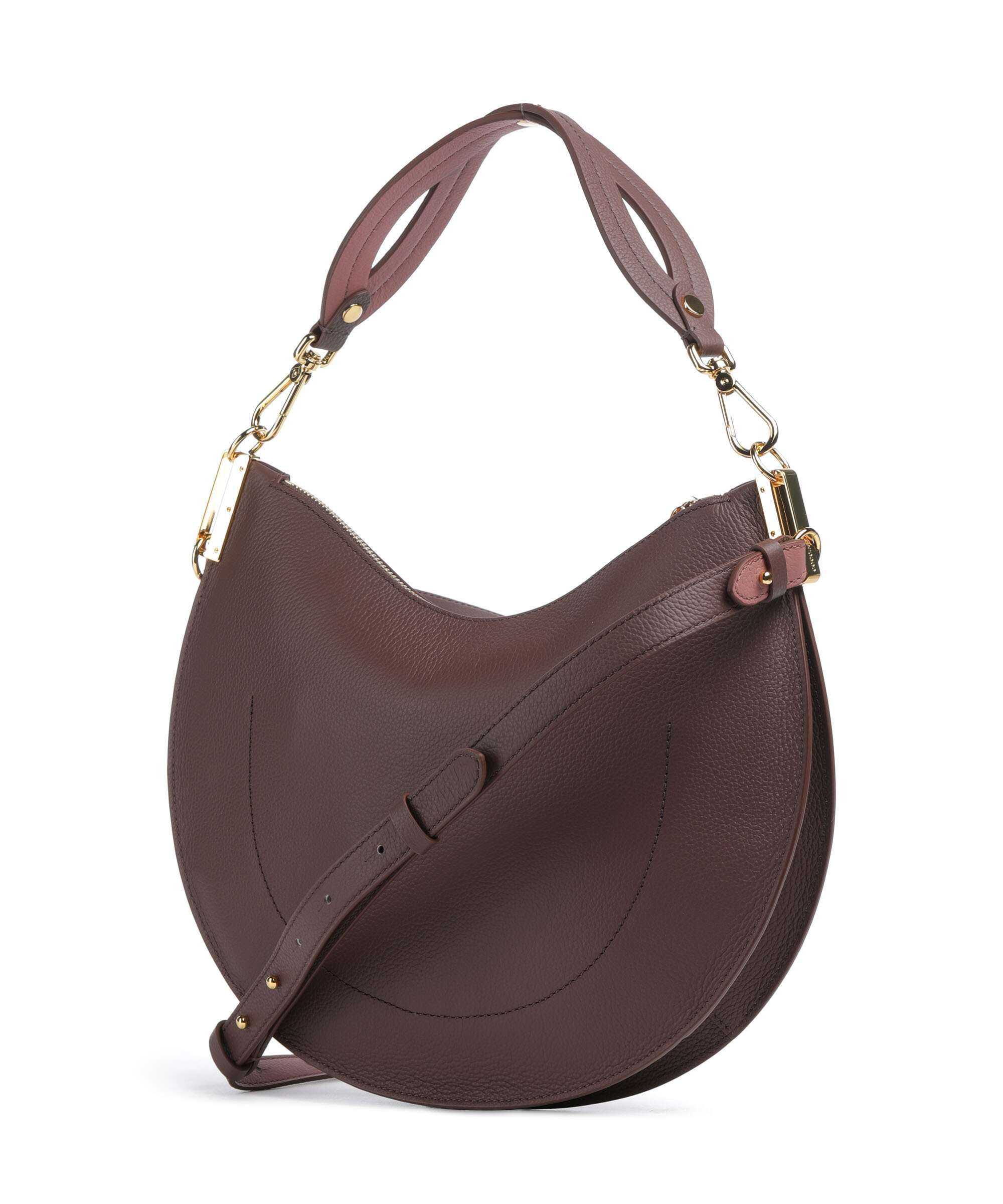 Coccinelle Sunup Hobo bag berry/winter rose