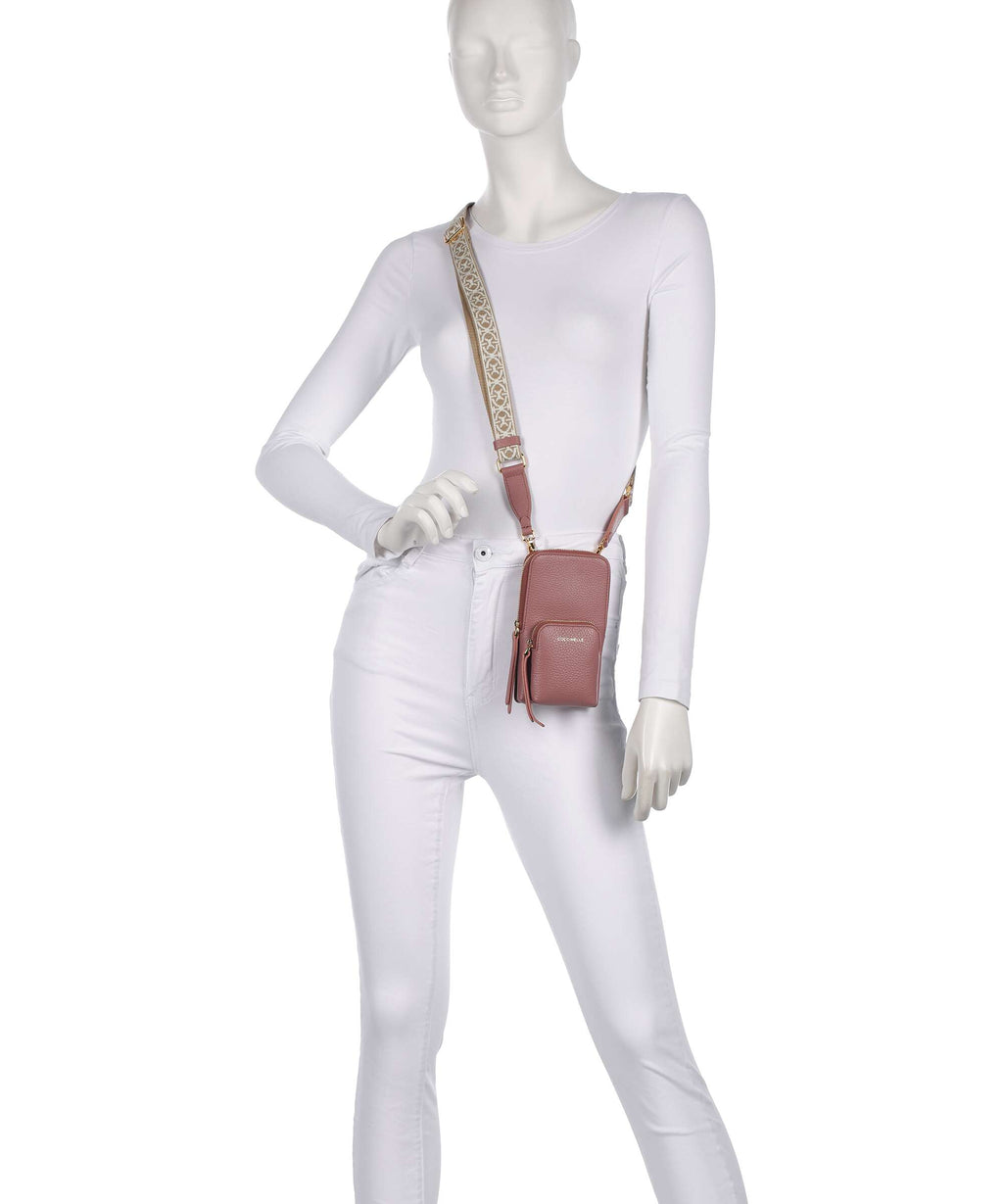 Coccinelle Pixie Phone bag winter rose