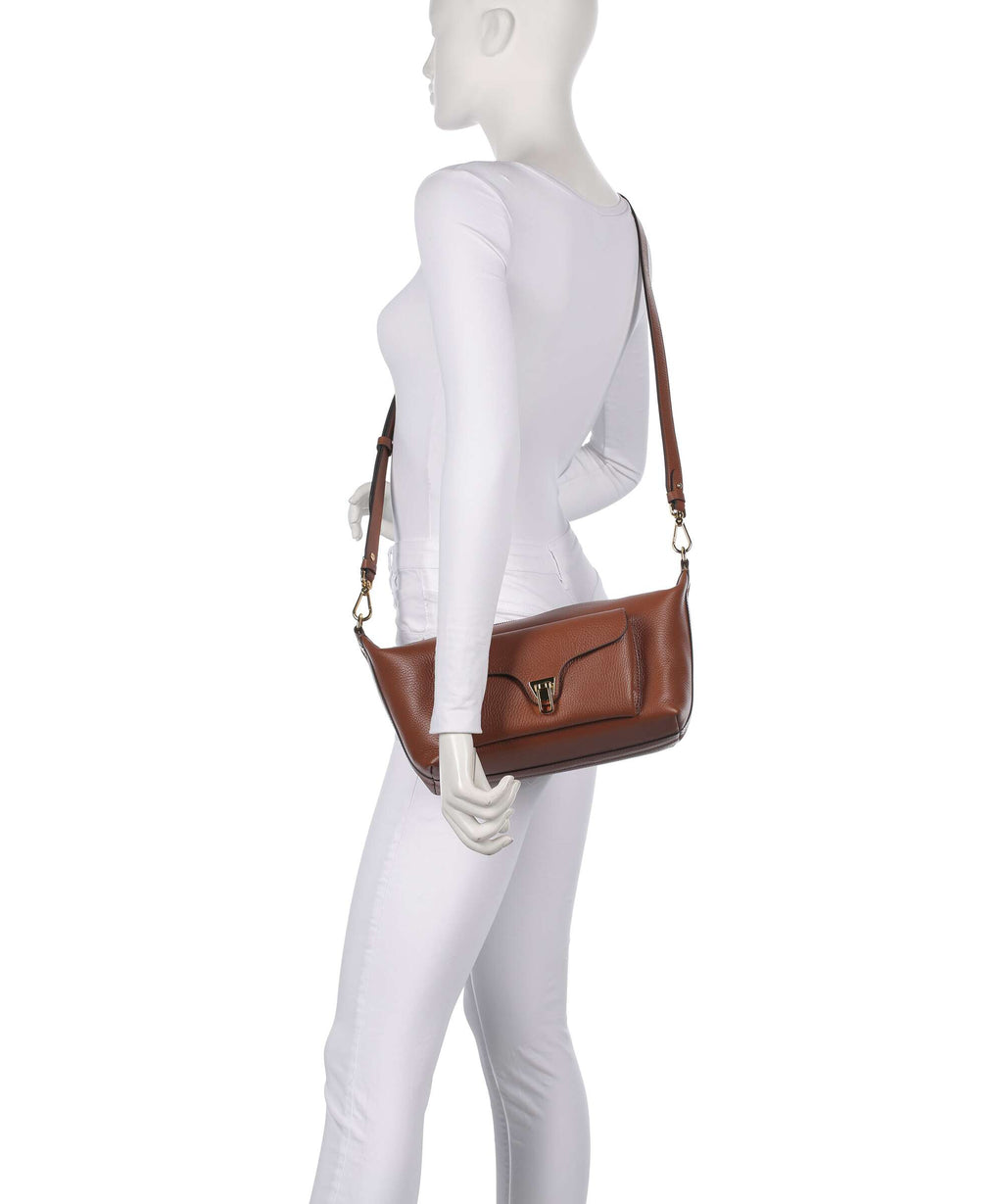 Coccinelle Beat Generation Crossbody bag cognac