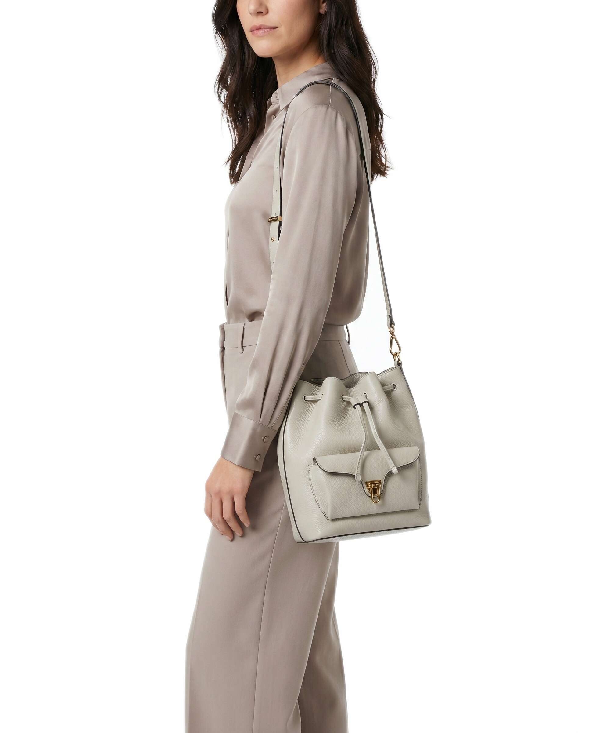 Coccinelle Beat Generation Bucket bag eucalipto