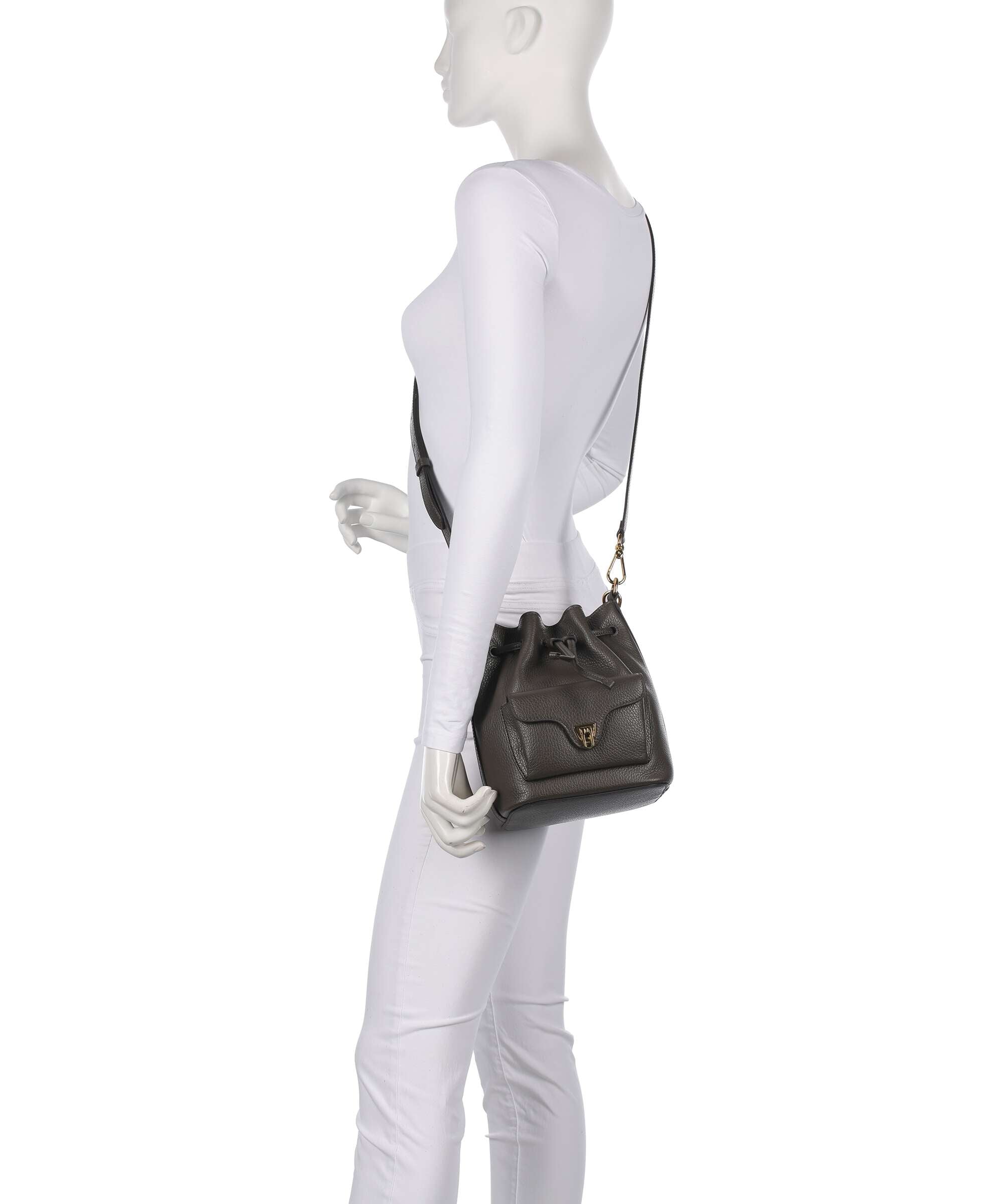 Coccinelle Beat Generation Bucket bag fango