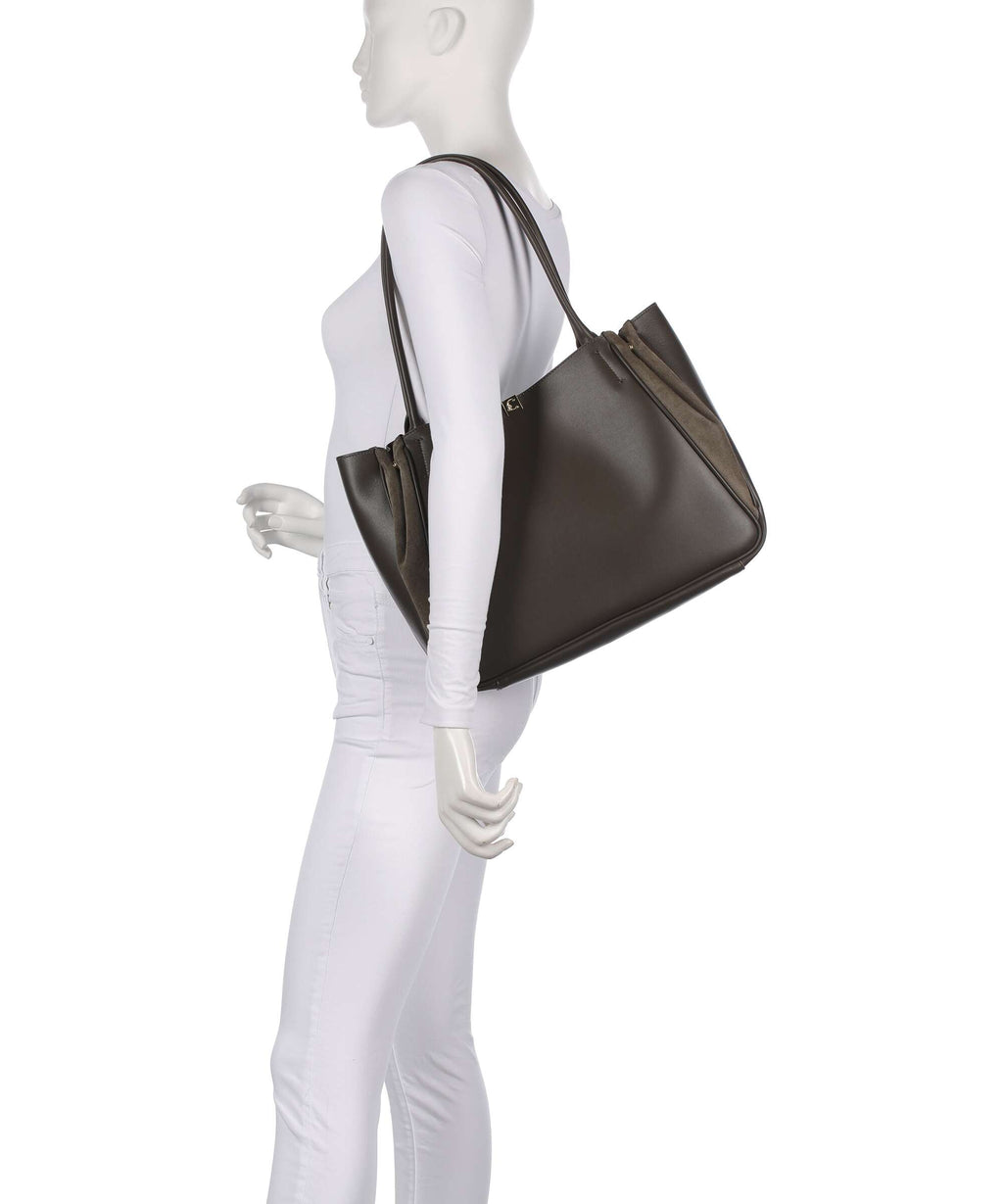 Coccinelle Pansy Tote bag fango