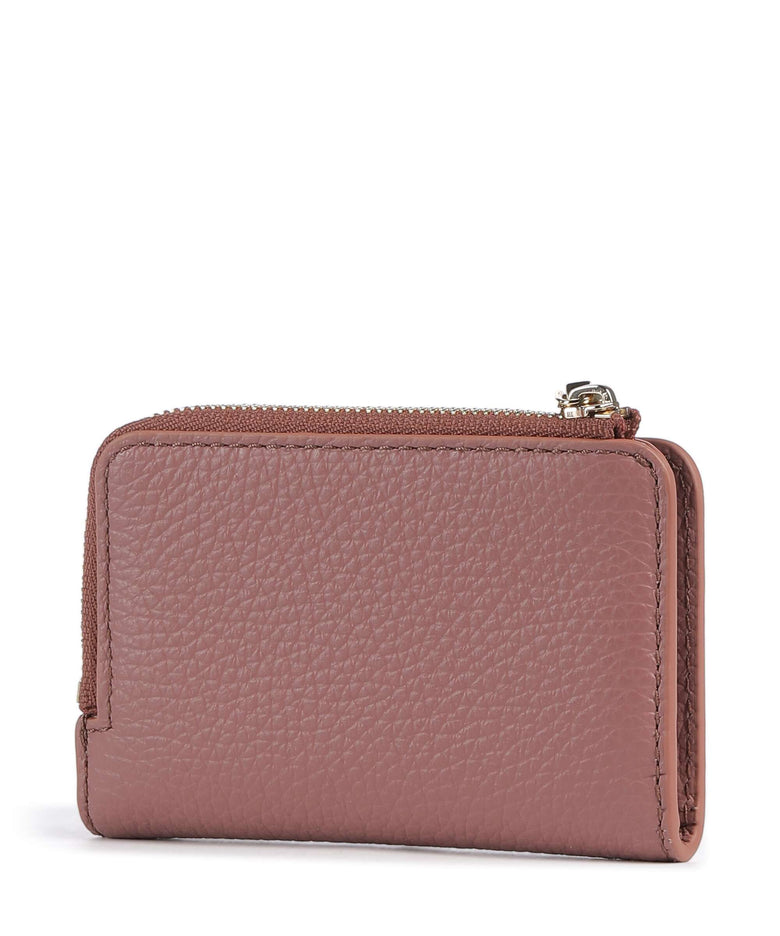 Coccinelle Metallic Soft Wallet winter rose