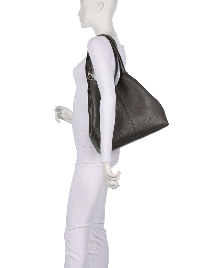 Coccinelle C-Easy Hobo bag fango