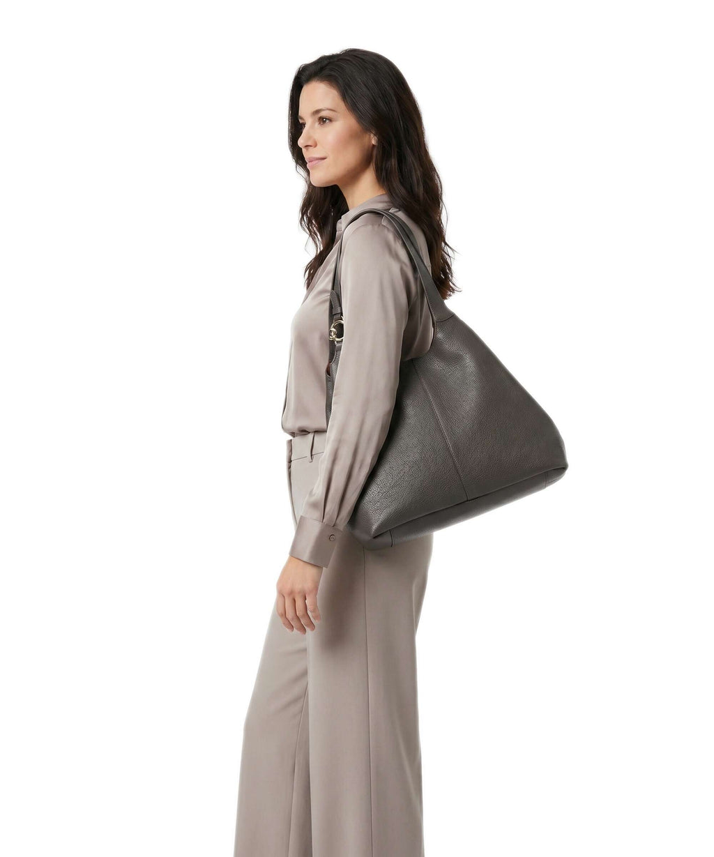 Coccinelle C-Easy Hobo bag fango