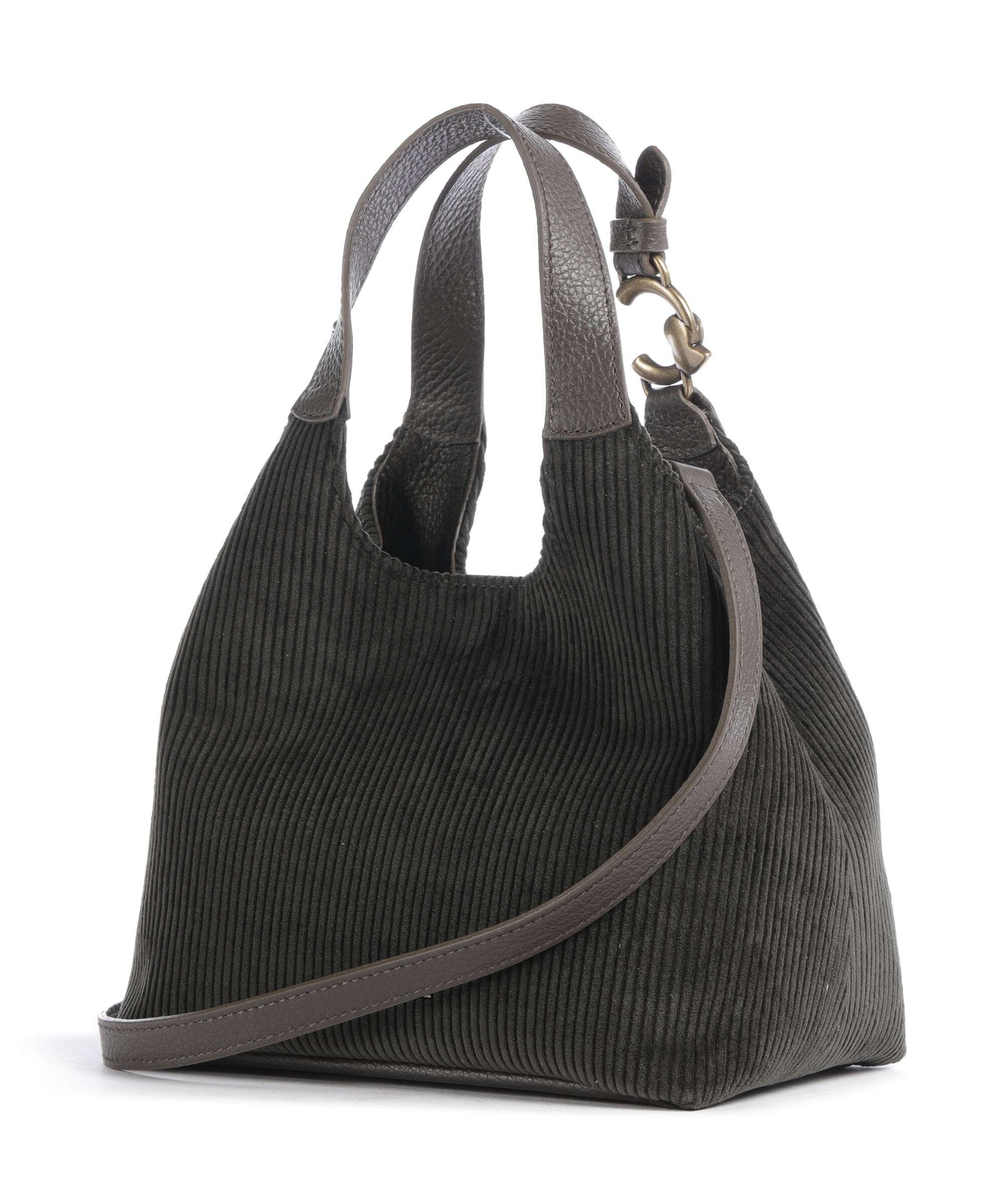 Coccinelle C-Easy Corduroy Handbag fango