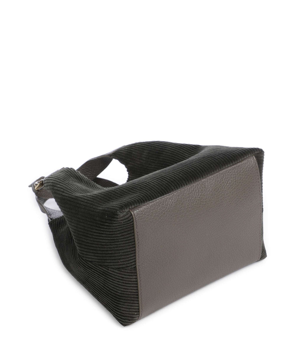 Coccinelle C-Easy Corduroy Handbag fango