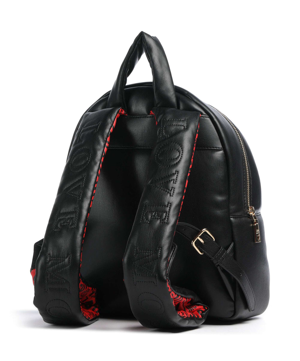 Love Moschino Puffy Backpack black/red