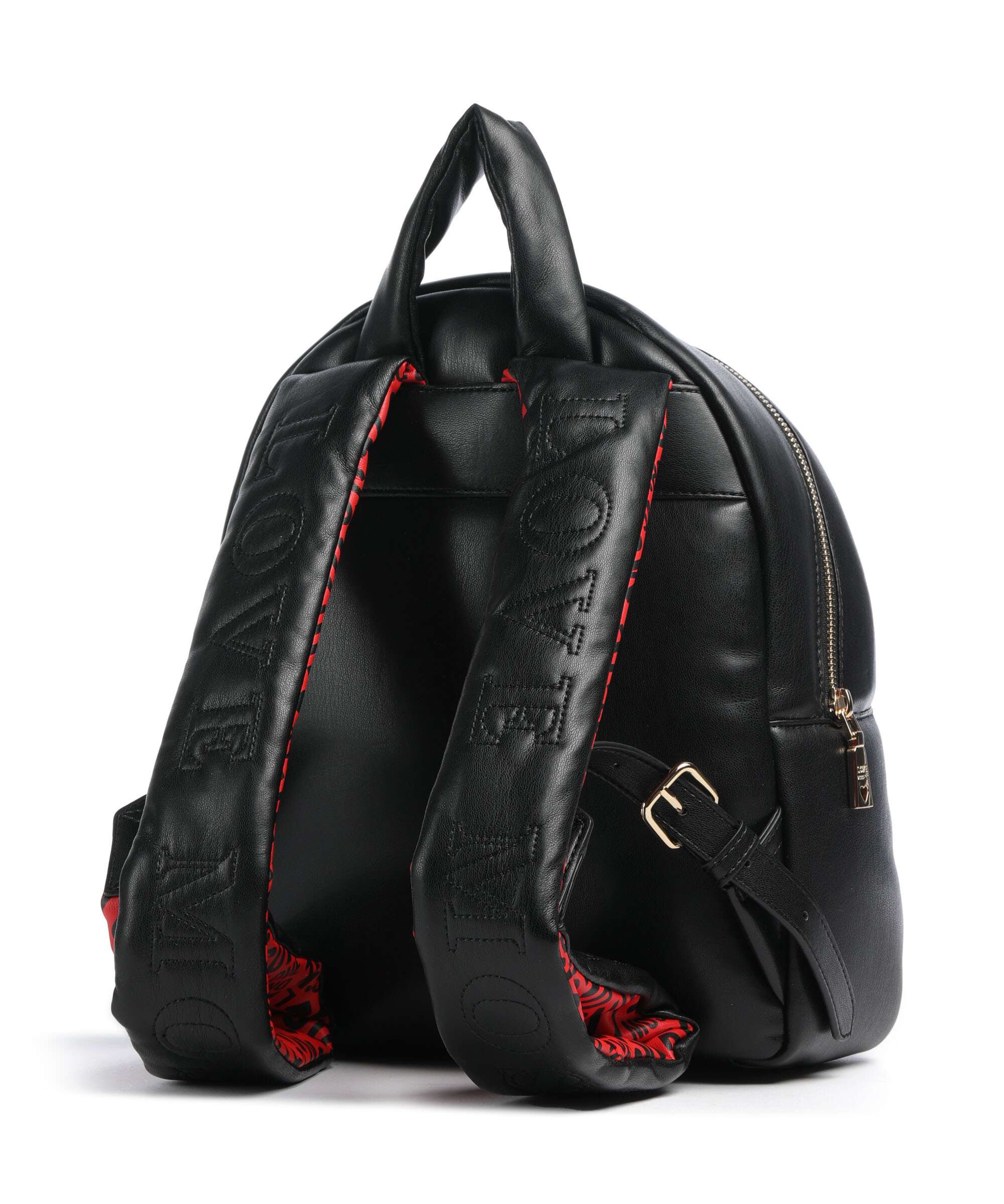 Love Moschino Puffy Backpack black/red