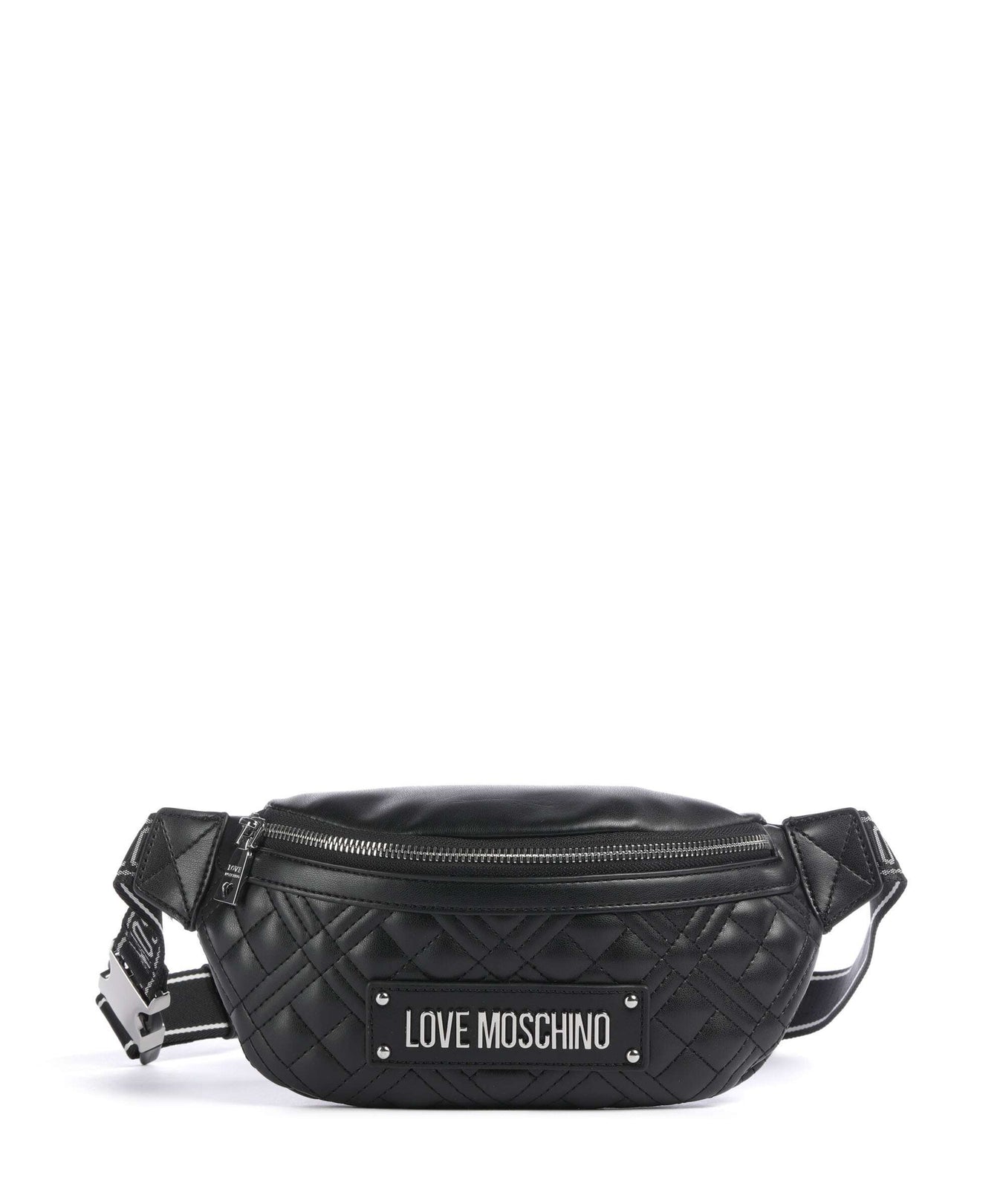 Love Moschino Quilted Fanny pack black