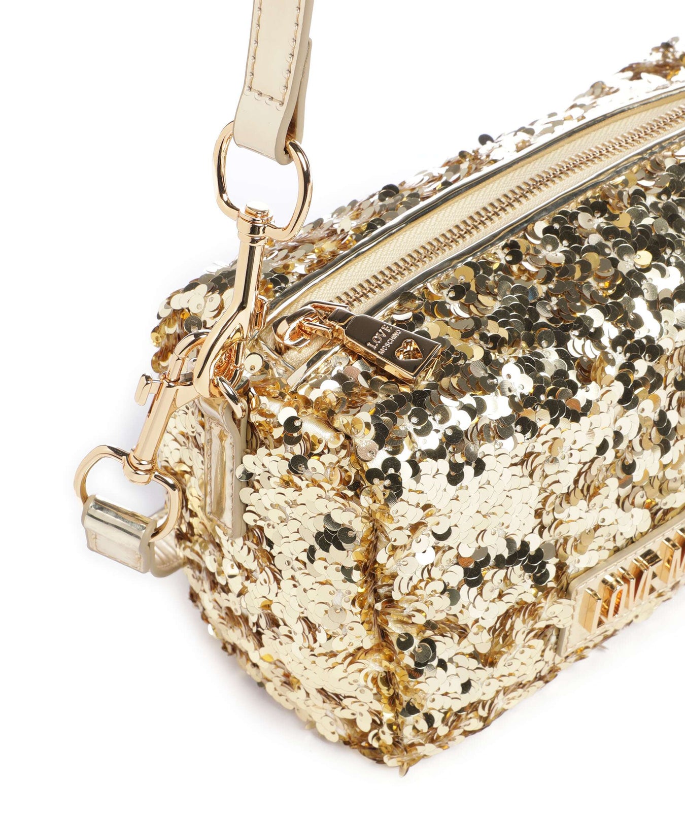 Love Moschino Bling Bling Shoulder bag gold