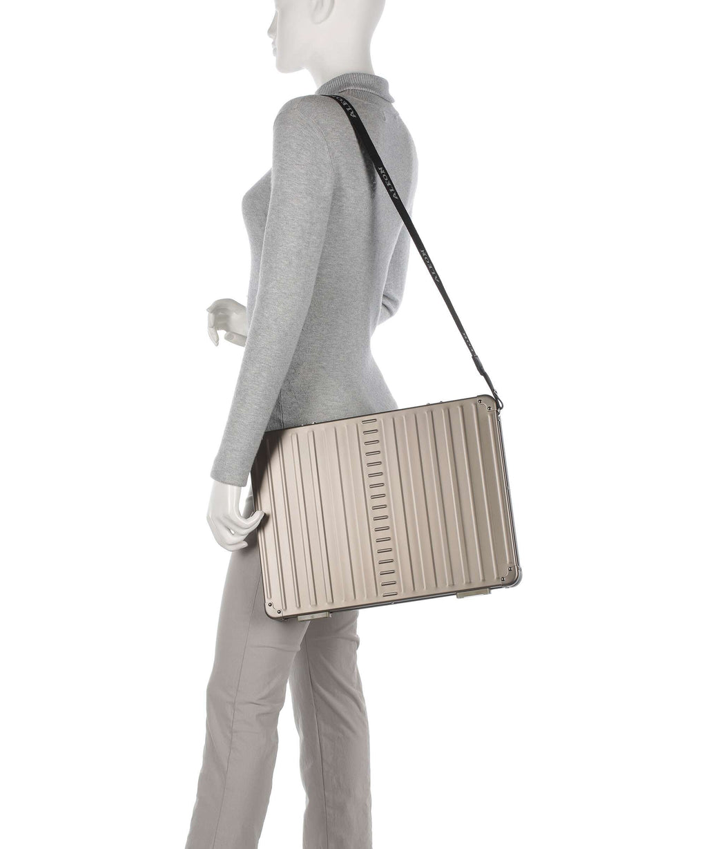 Aleon Classic Laptop bag platinum