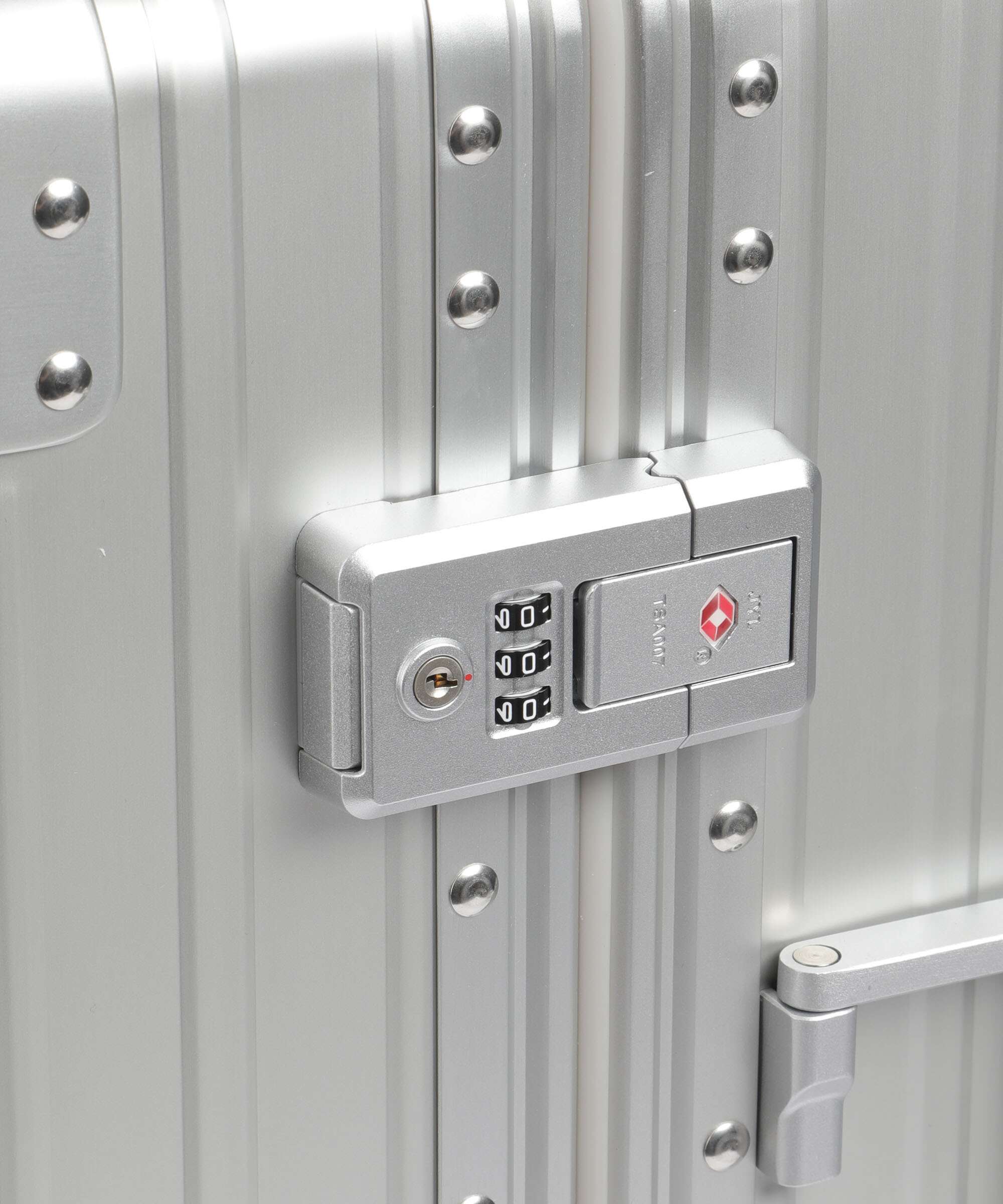 Aleon Classic 21 Domestic front flap Spinner (4 wheels) platinum