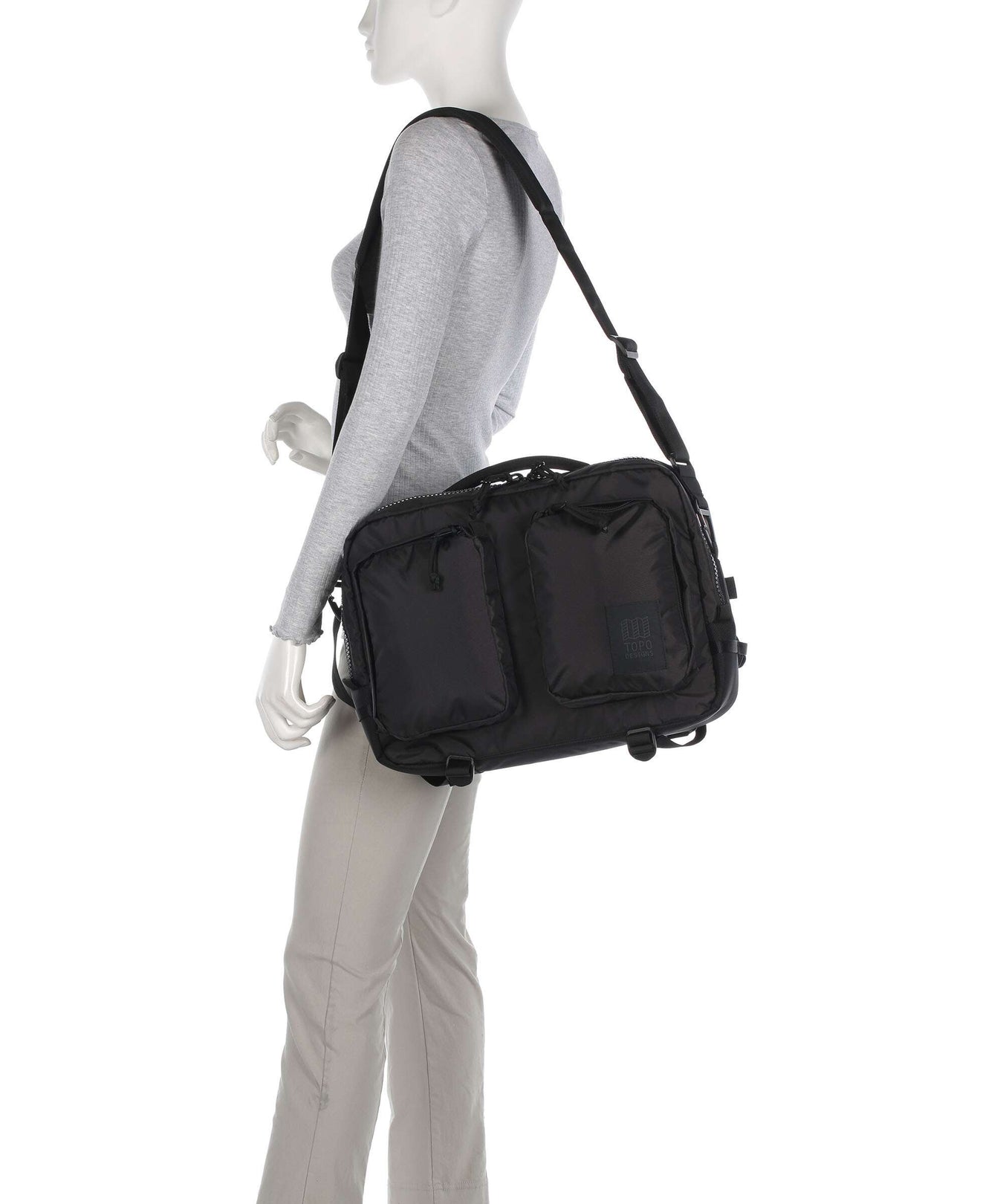 Topo Designs Global Briefcase olive