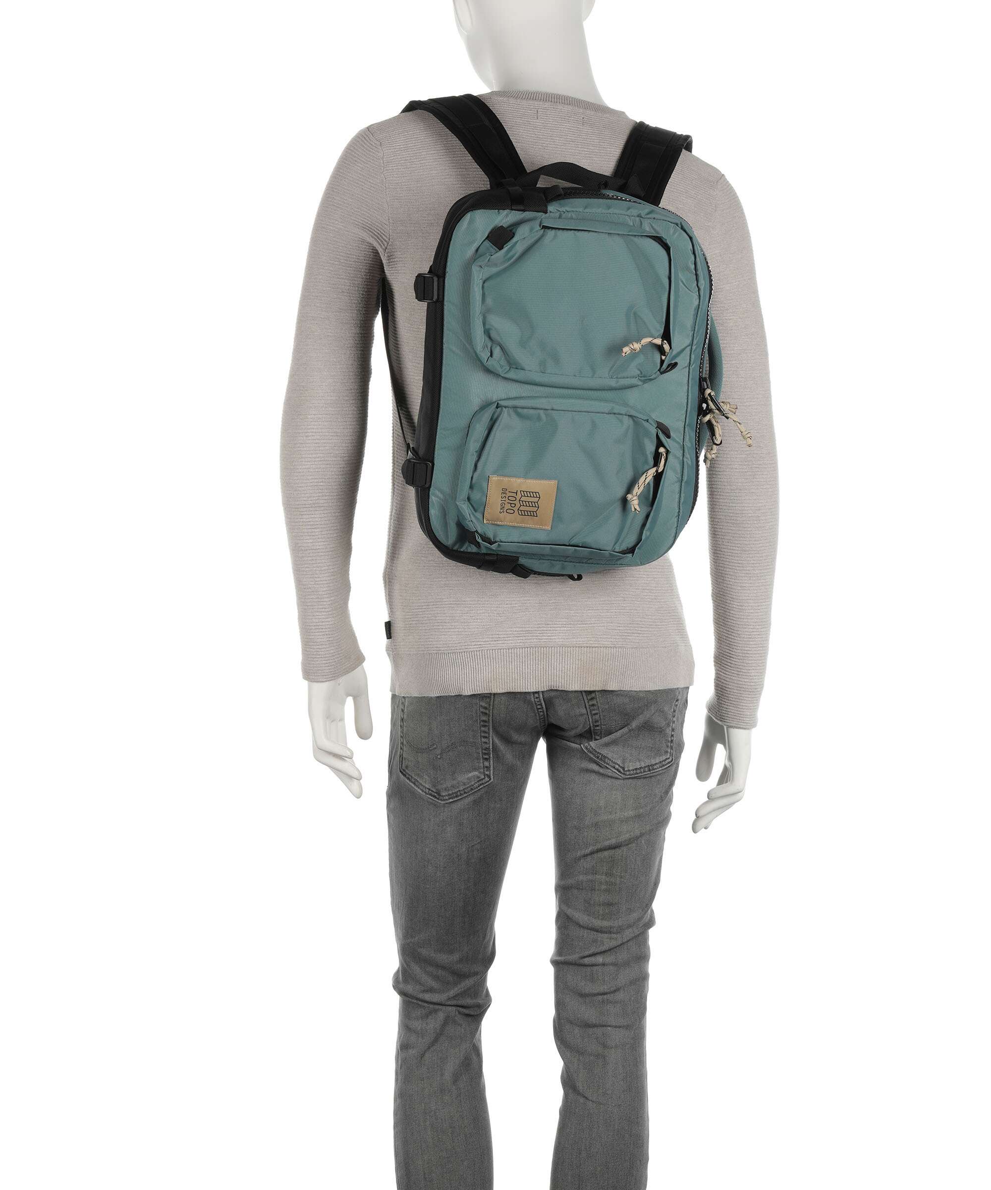 Topo Designs Global Briefcase sea pine