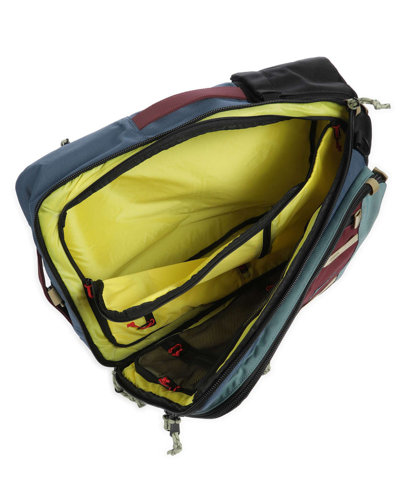 Topo Designs Global 40 Travel backpack dark denim/burgundy