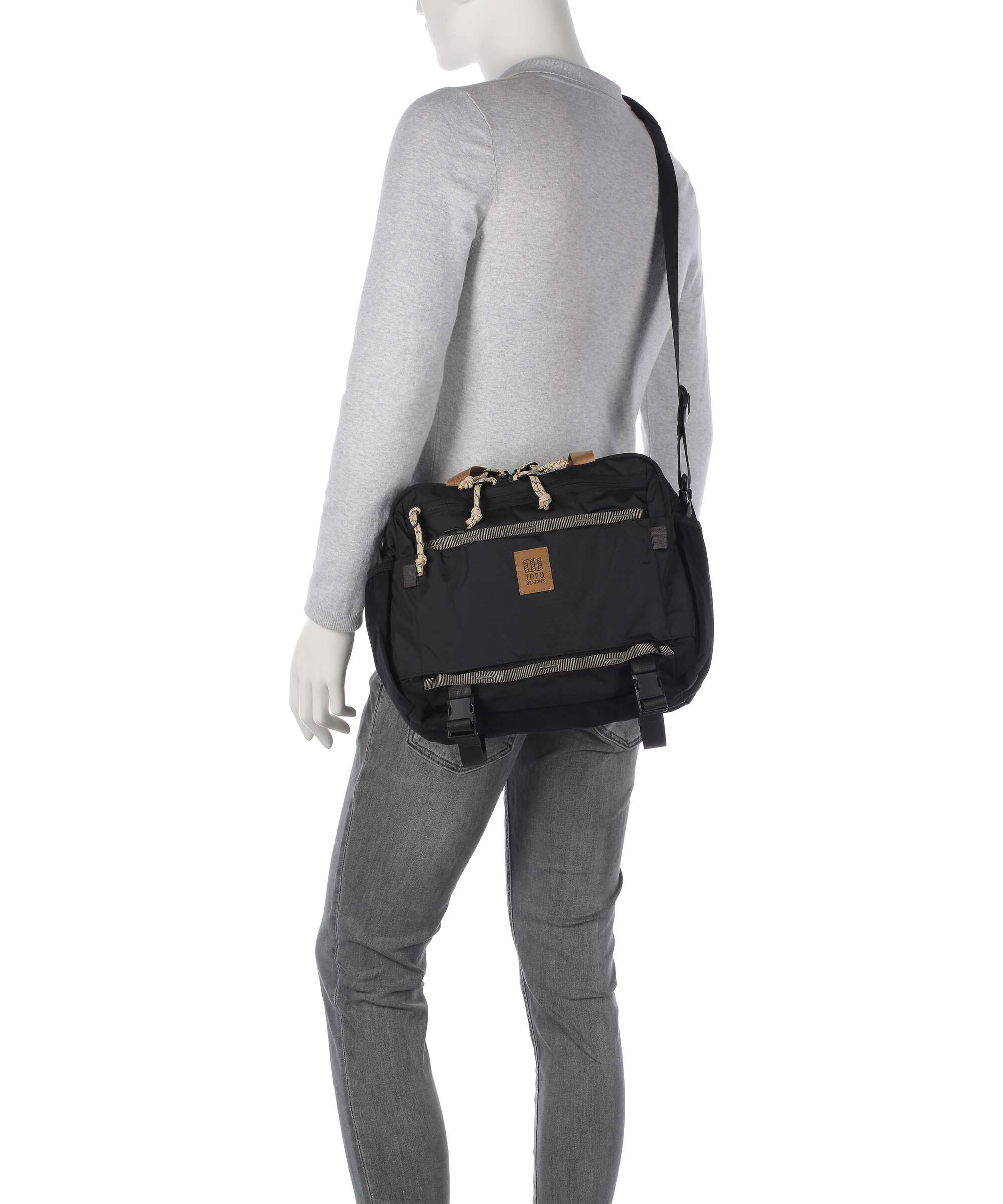 Topo Designs Mountain Crossbody bag black/neutral