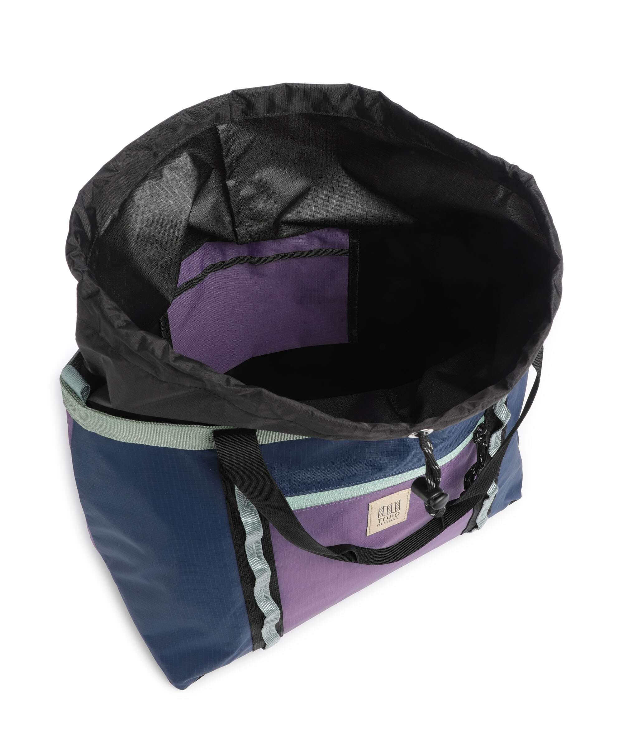 Topo Designs Mountain Utility Tote bag midnight/loganberry