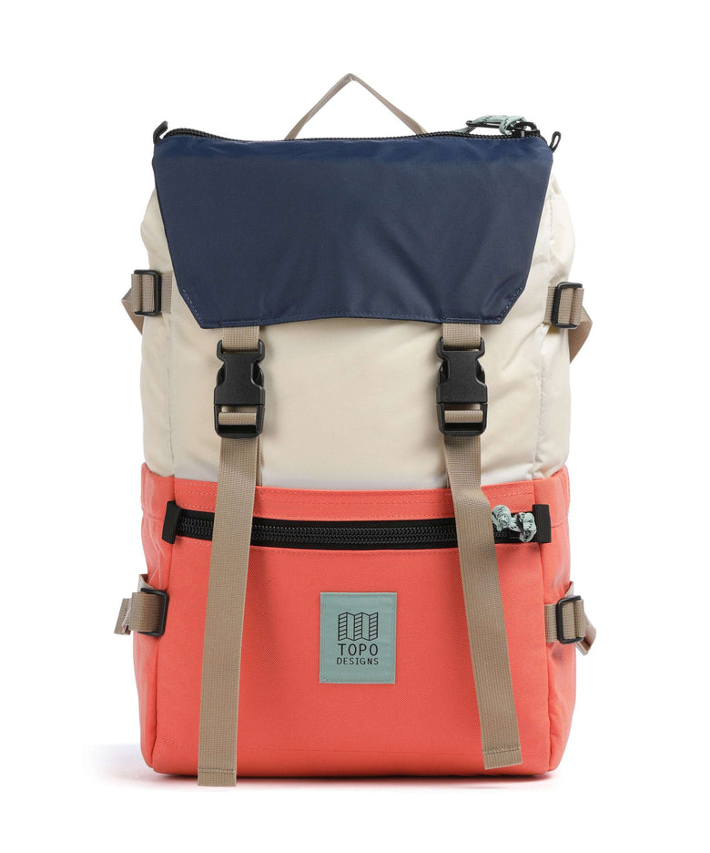 Topo Designs Rover Classic Backpack almond/emberglow