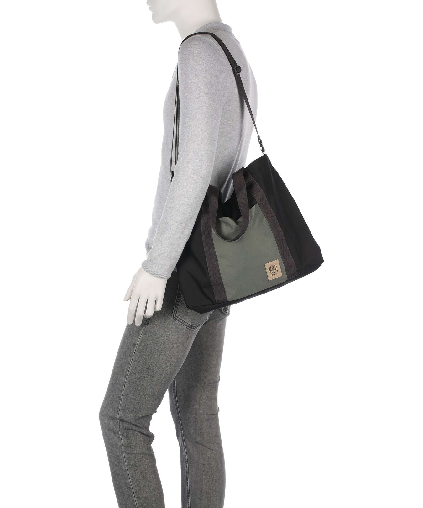 Topo Designs Mountain Essential Tote bag black/neutral