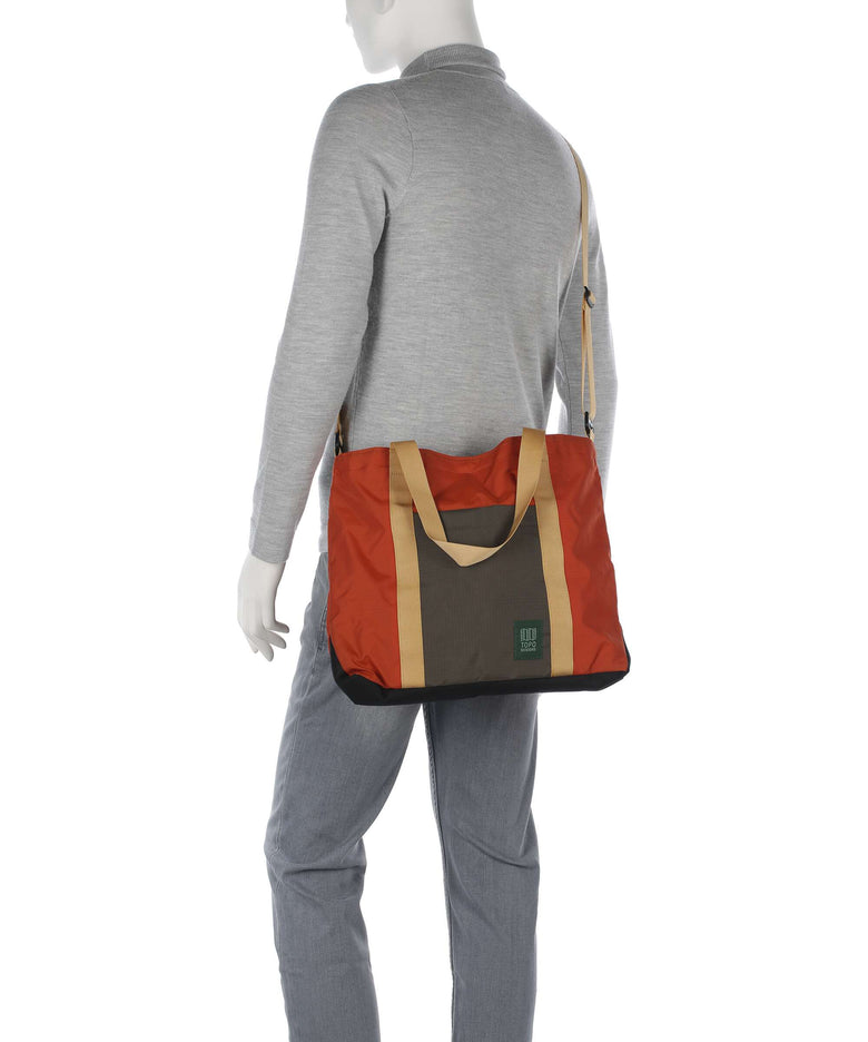 Topo Designs Mountain Essential Tote bag woodland/terracotta