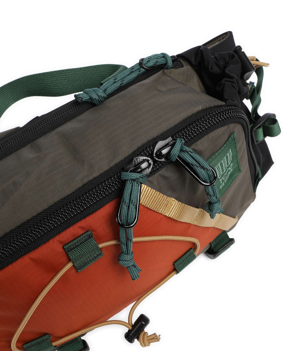 Topo Designs Mountain Hydro Belt bag woodland/terracotta